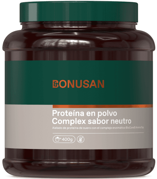 Detalle de Bonusan Proteína Complex Neutro 400 g 🥤
