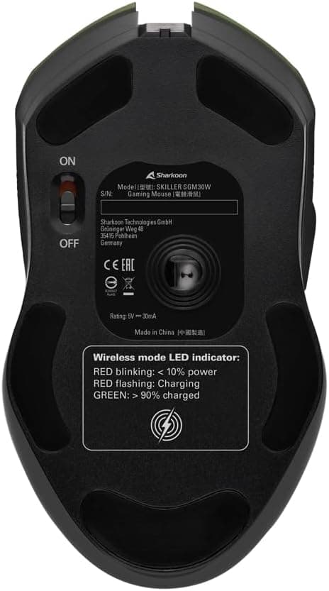Thumbnail 4 de Sharkoon Skiller SGM30W souris gaming sans fil 70 h