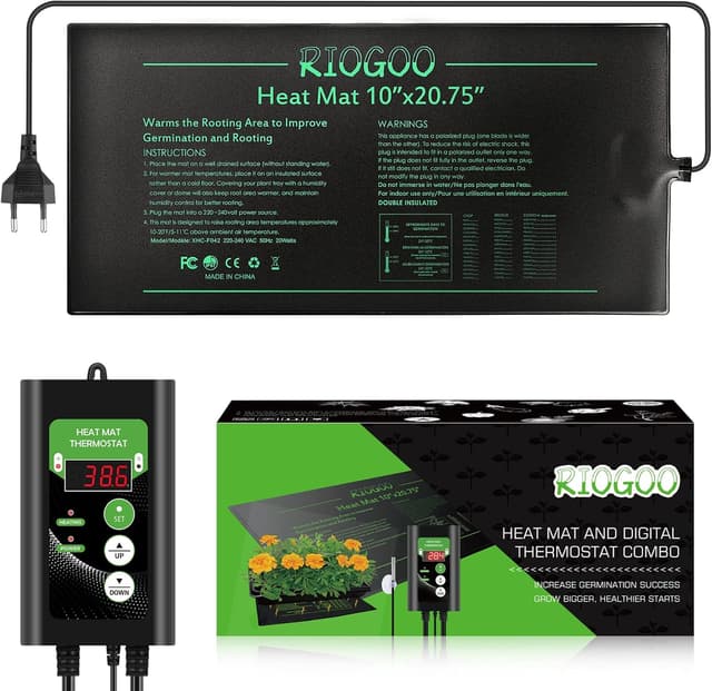 Imagen de RIOGOO tappetino termico 10x20,75 per germinazione en OfertitasTOP