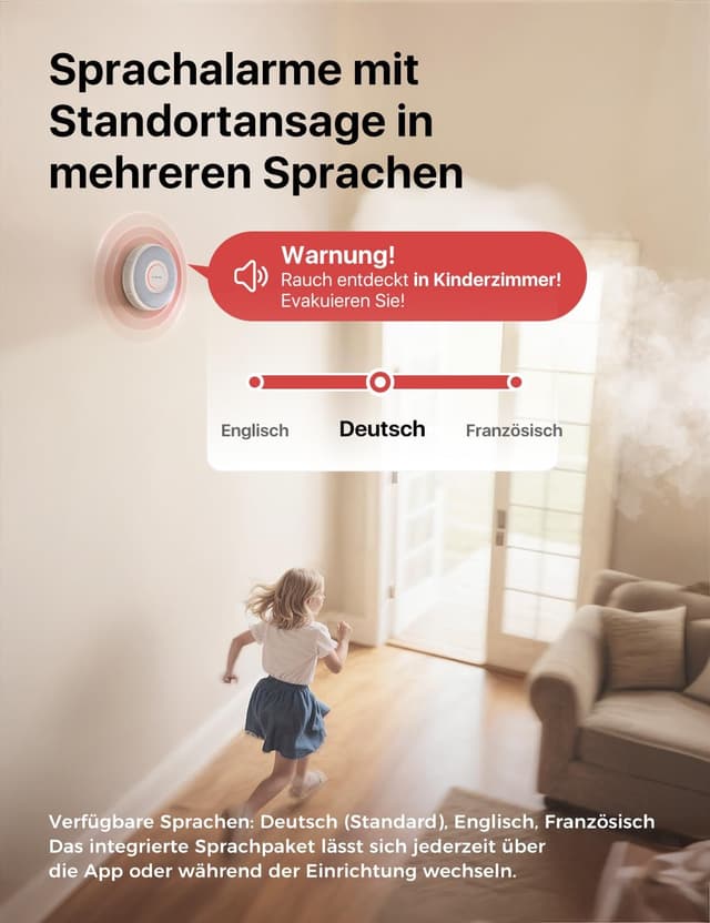 Thumbnail 3 de X-Sense XS0B-iR Rauchmelder 33 mm, 3er-Set