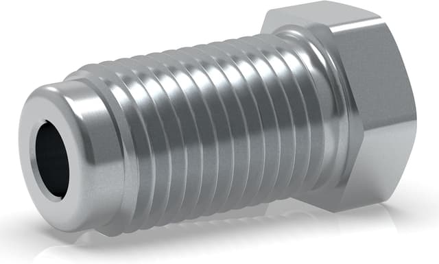 Detalle de Lot de 10 raccords mâles 3/8" x 24 UNF Type F pour tube de frein Ø 4,75 mm (DIN/ISO 1651)