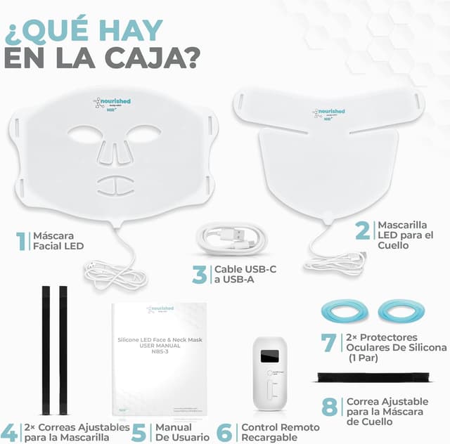 Thumbnail 4 de Nourished Bodynskin Máscara LED para Cara y Cuello