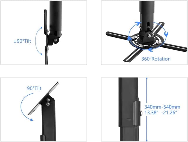 Thumbnail 3 de suptek PR05B Deckenhalterung 5â54 cm đœ