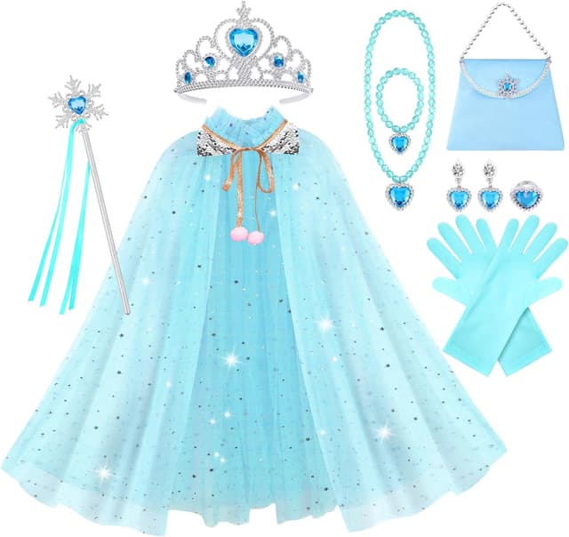 Imagen de Vicloon Princess Cape Set 75cm en OfertitasTOP