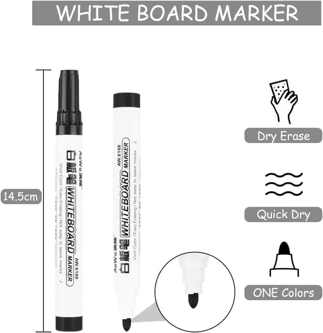 Detalle 2 de OFFCUP Feutres Tableau Blanc 8 pièces