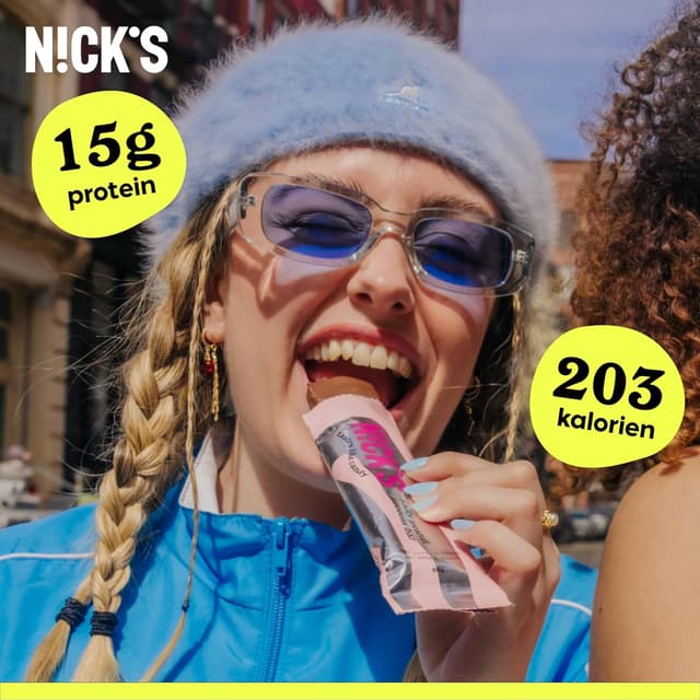 Thumbnail 2 de NICKS Protein Riegel Erdnuss Karamell 50 g