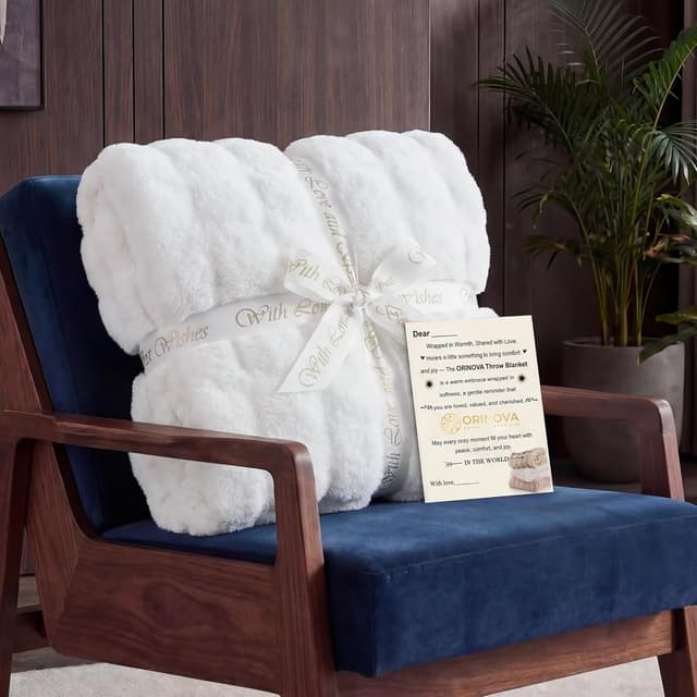 Detalle 2 de ORINOVA couverture fausse fourrure 130x150