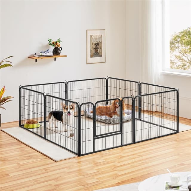 Thumbnail 1 de Yaheetech Welpenauslauf 8×80×60 cm