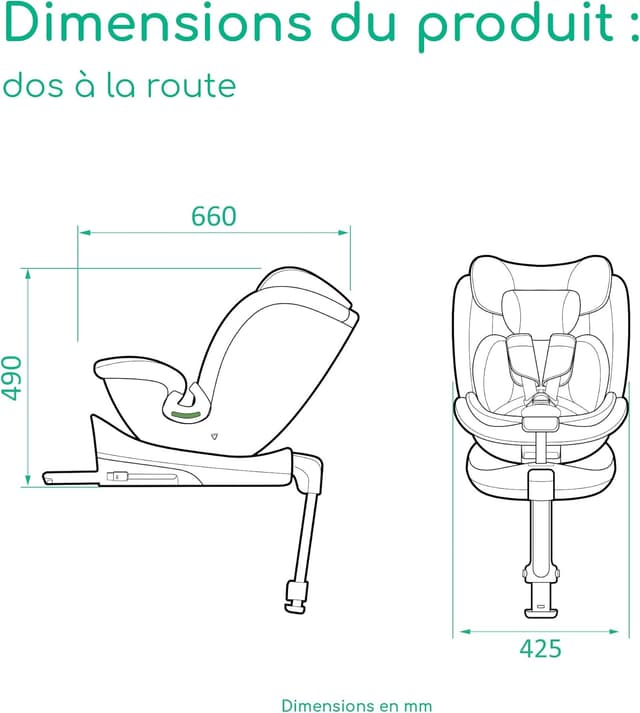 Thumbnail 5 de Bebeconfort RevolveFix siège auto pivotant 0‑12