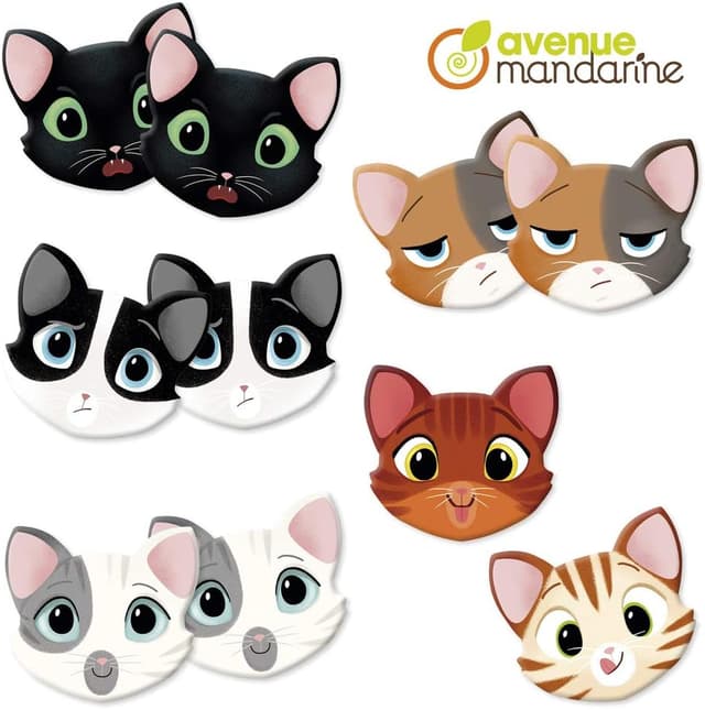 Detalle 2 de Avenue Mandarine módulo de juego educativo gatos