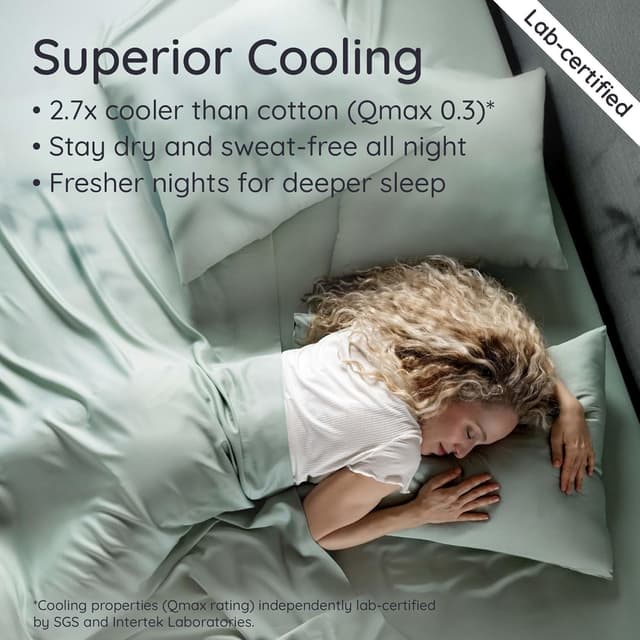 Detalle 1 de Bambaw 100% Viscose Bamboo Sheets Queen 16"