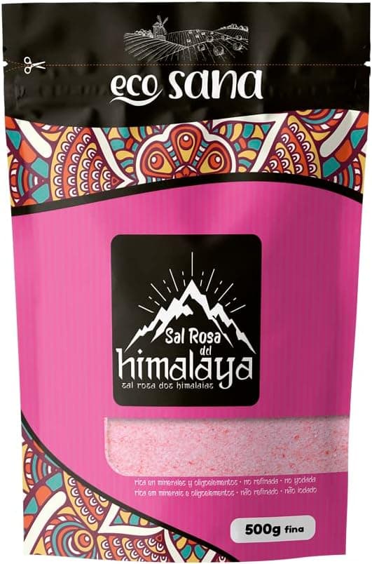 Thumbnail 2 de ECOSANA Sal Rosa del Himalaya Gruesa 1 kg