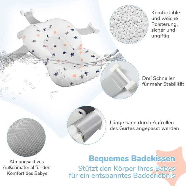 Detalle 2 de DEANIC Babybadewanne 0–24 Monate