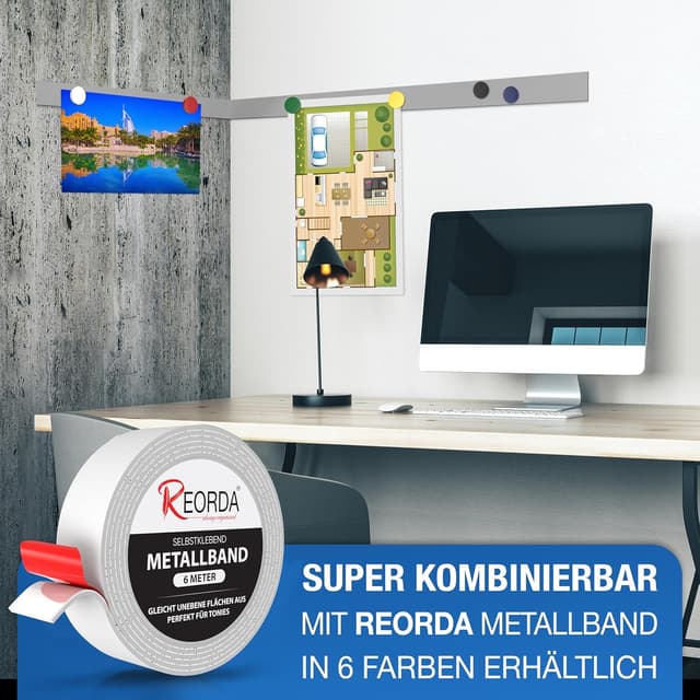 Thumbnail 5 de REORDA Magnete stark 30x für Whiteboard