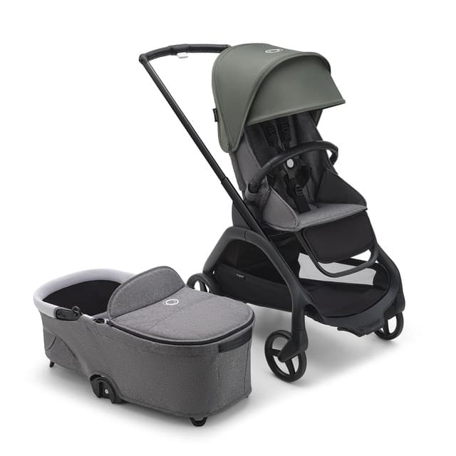 Detalle de Bugaboo Dragonfly dúo, capota verde bosque 🛒