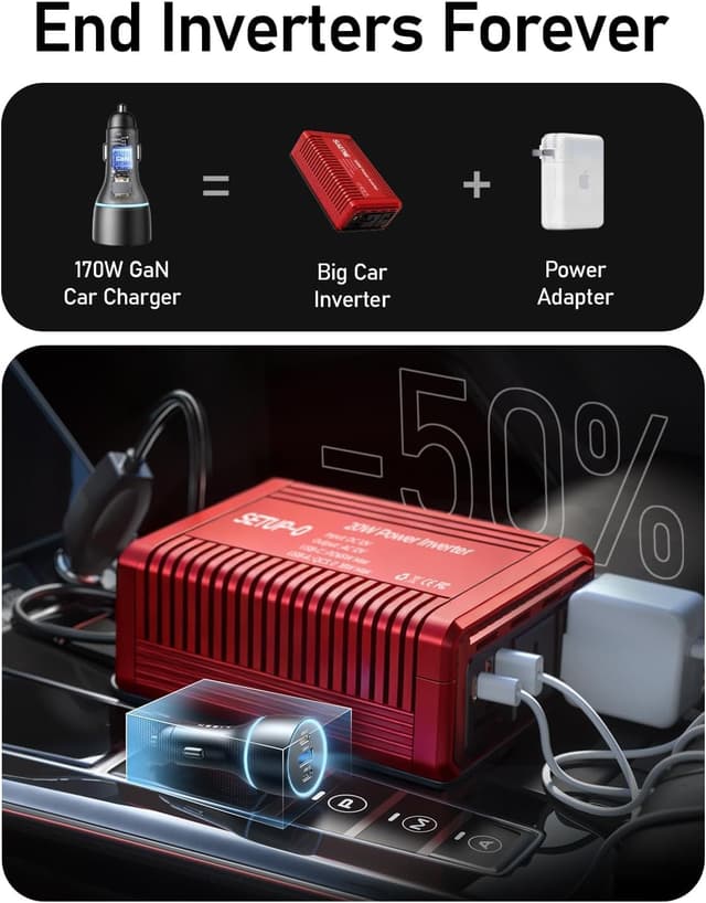 Thumbnail 5 de LISEN 170W Zigarettenanzünder 🔌