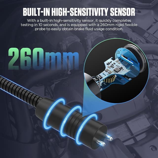 Thumbnail 4 de LUTIFIX AS501 Brake Fluid Tester 2.8in