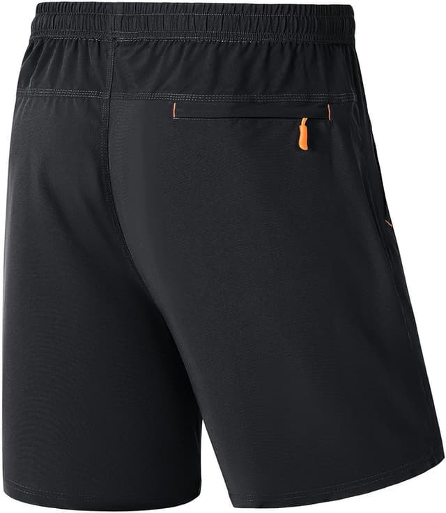 Detalle 2 de Quick-drying training shorts with 3 zip pockets