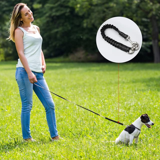 Thumbnail 1 de Pet Absorber Bungee Leash Extension 14.57in