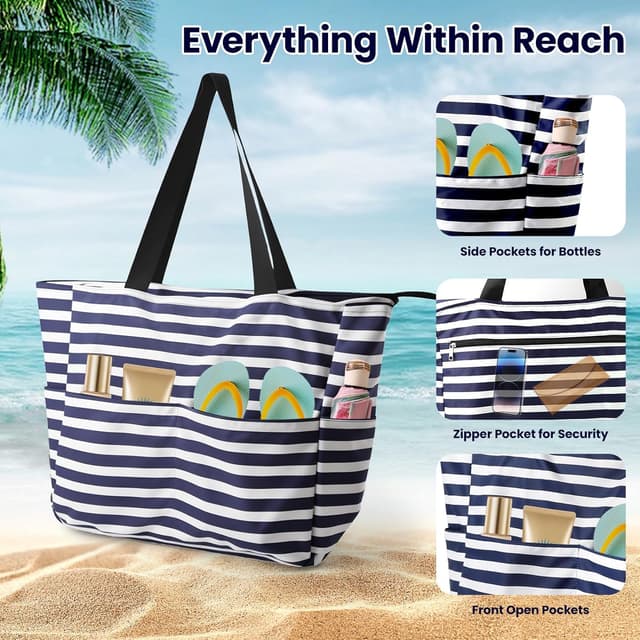 Thumbnail 5 de GTNCE Strandtasche Damen 45 x 36 x 17 cm