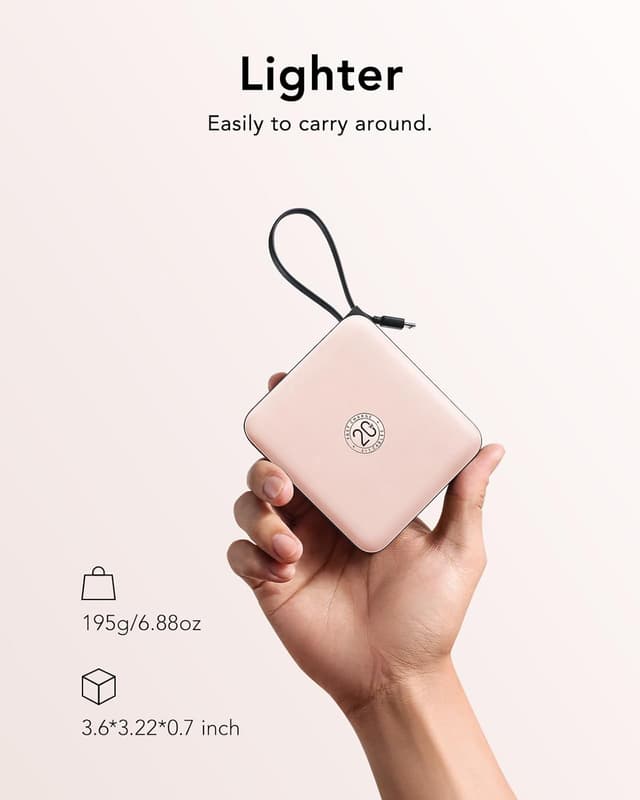 Thumbnail 4 de VRURC Banco de Energía 10000mAh con Carga Rápida ⚡