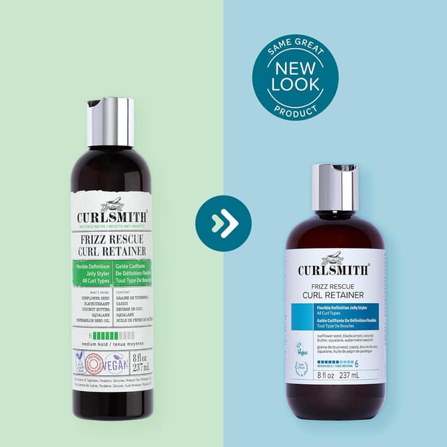 Detalle 2 de Gel per ricci Curlsmith Frizz Rescue 8 oz