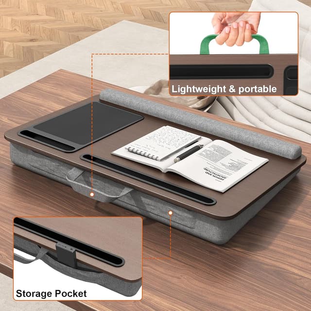 Thumbnail 6 de PUTORSEN Laptop Desk 551×360 mm pour 17,3"