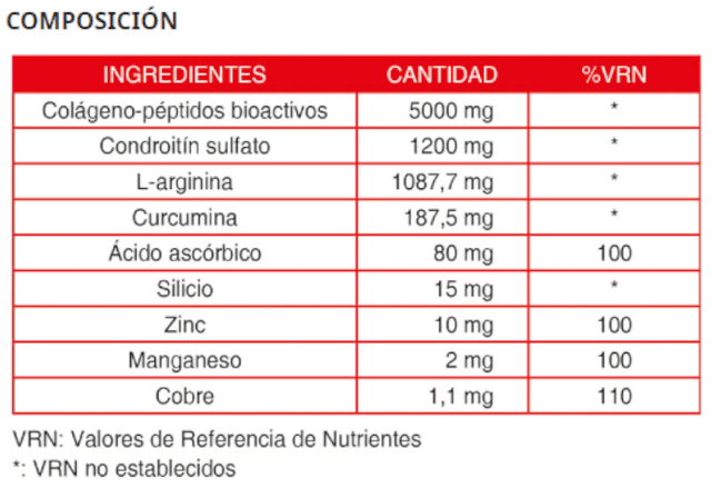 Detalle 2 de Tenflex Colágeno sobres 2x30 unidad sabor naranja