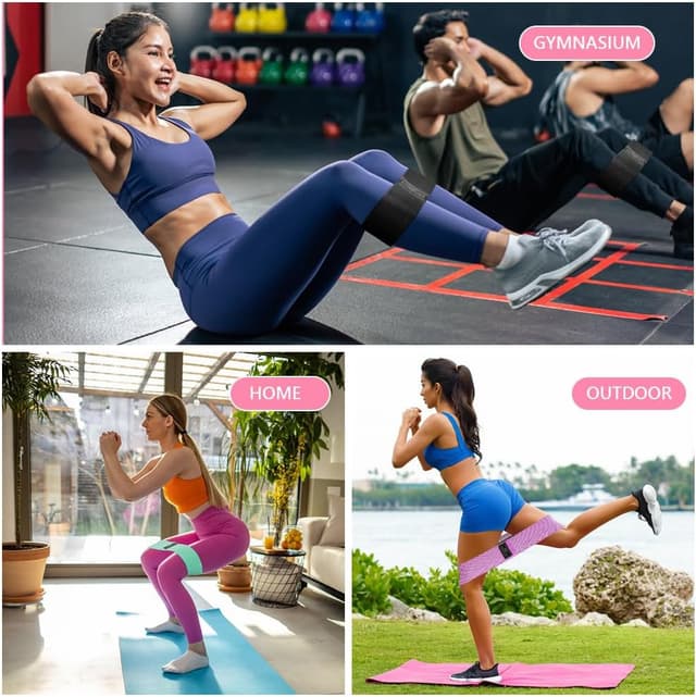 Thumbnail 6 de flintronic Fabric Resistance Bands set 3 levels ๐ง