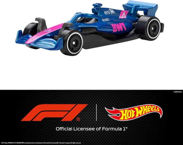 Detalle de Hot Wheels F1 1:64 5er-Pack JLN11