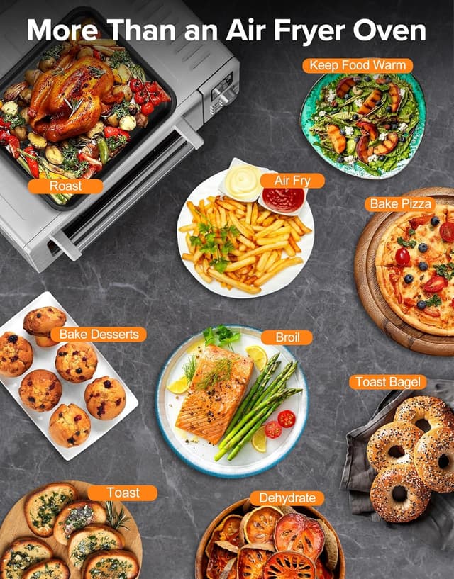 Thumbnail 6 de Nuwave Bravo Pro Smart 21QT Air Fryer Combo