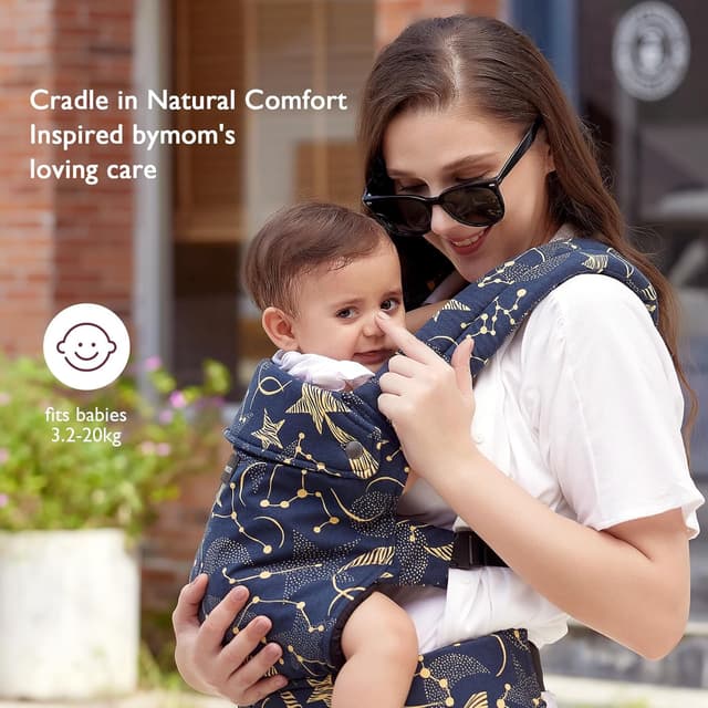 Thumbnail 1 de Momcozy Baby Carrier Ergonomic Starry Sky
