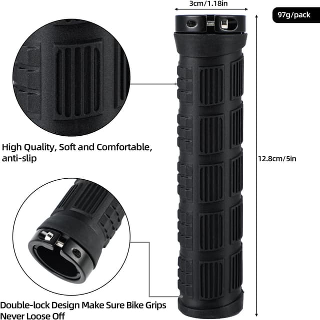 Thumbnail 5 de Fahrradgriffe ergonomisch 130mm