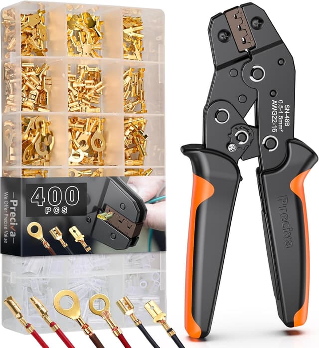 Detalle de Preciva CT40360 pinze crimpatrici 0,5-1,5 mm² ðŸ›