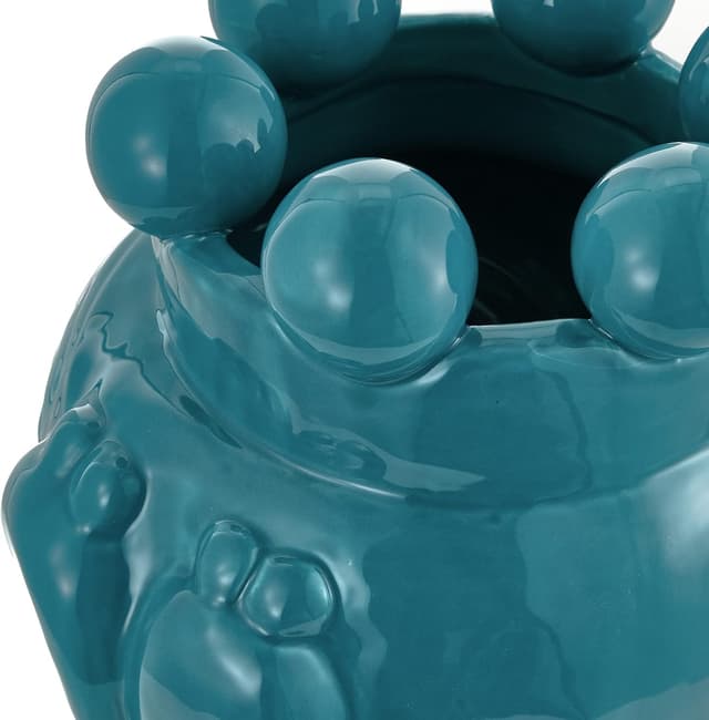 Detalle de Baroni Home Testa di Moro vaso 20x17x31 cm