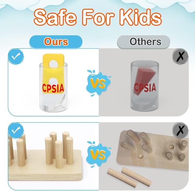 Thumbnail 4 de Joozmui Steckpuzzle Holz ab 1 Jahr