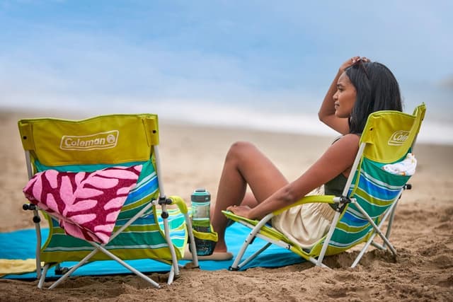 Detalle 2 de Coleman Utopia Breeze Beach Chair, 21 in