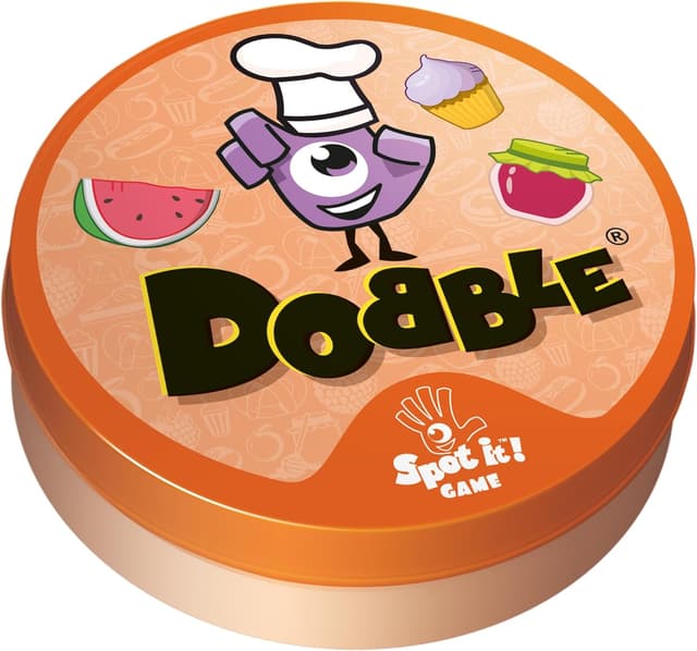 Detalle de Dobble Zygomatic Gourmandise – Gioco da tavolo francese (da 4 anni), 2–5 giocatori, circa 10 minuti