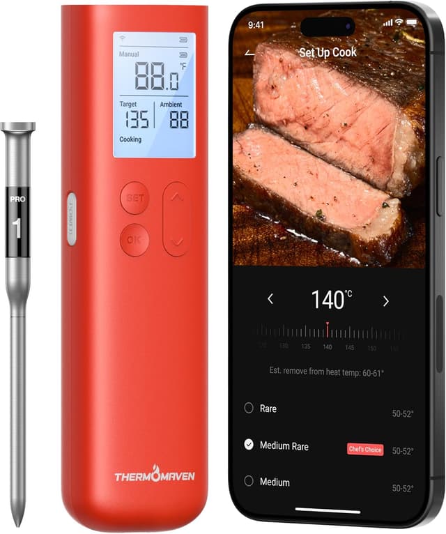Imagen de ThermoMaven Smart Bluetooth Meat Thermometer en OfertitasTOP