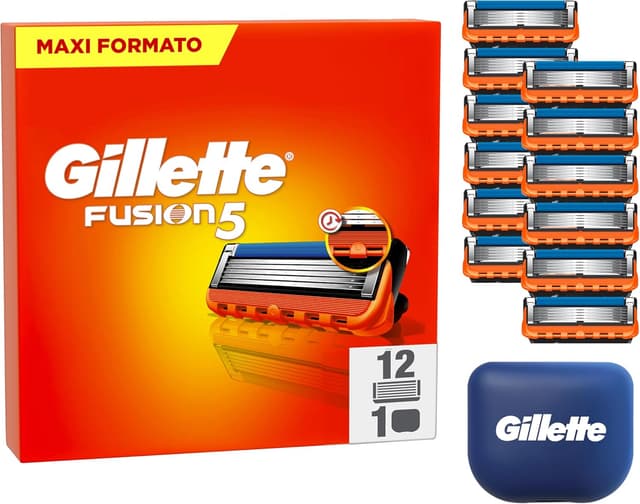 Imagen de Gillette Fusion5 12 lamette di ricambio per rasoio en OfertitasTOP