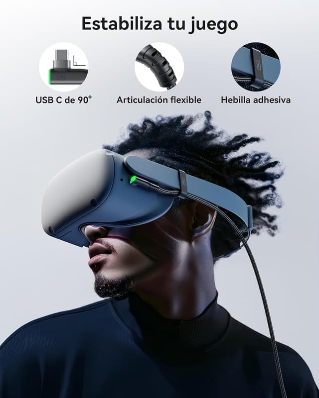 Thumbnail 5 de INIU Cable Link 5m USB 3.0 a USB-C para Oculus Quest