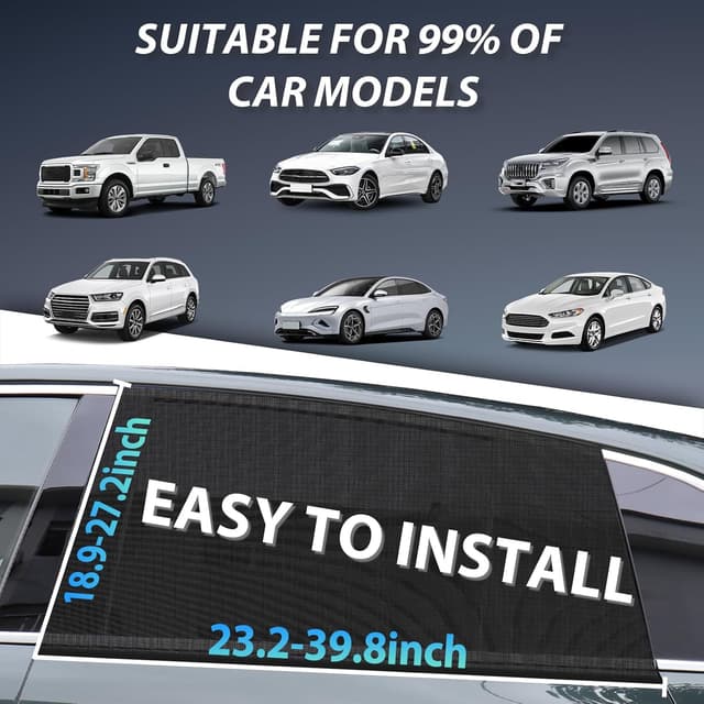 Thumbnail 4 de PEMOTech Sonnenschutz Auto Baby 58,9–101,1 cm