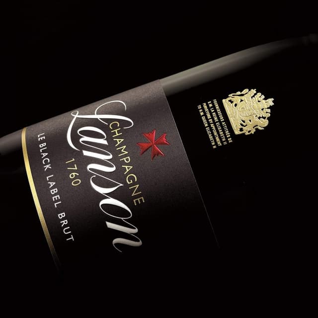 Detalle de Champagne Lanson Black Label 750 ml 🍾