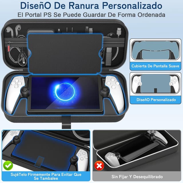 Detalle 2 de daydayup Funda transporte para PS Portal