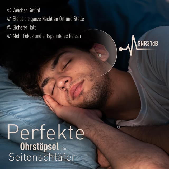 Thumbnail 5 de Naiicute Ohrstöpsel zum Schlafen 31 dB
