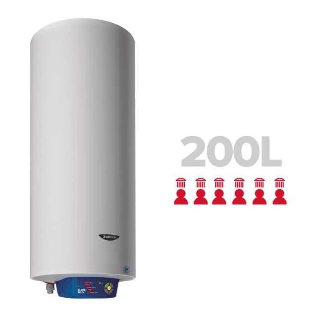 Detalle 2 de Ariston NILO 200 EU termo eléctrico 200 litros Eco