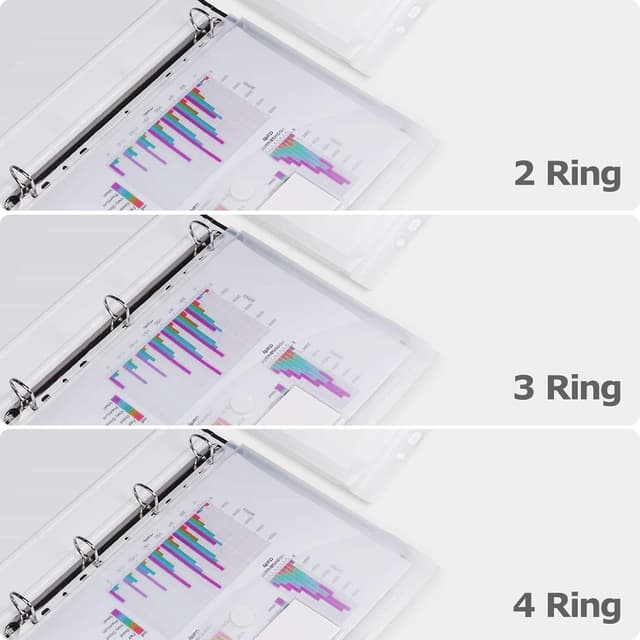 Detalle de Carpetas A4 transparentes 20 unidades