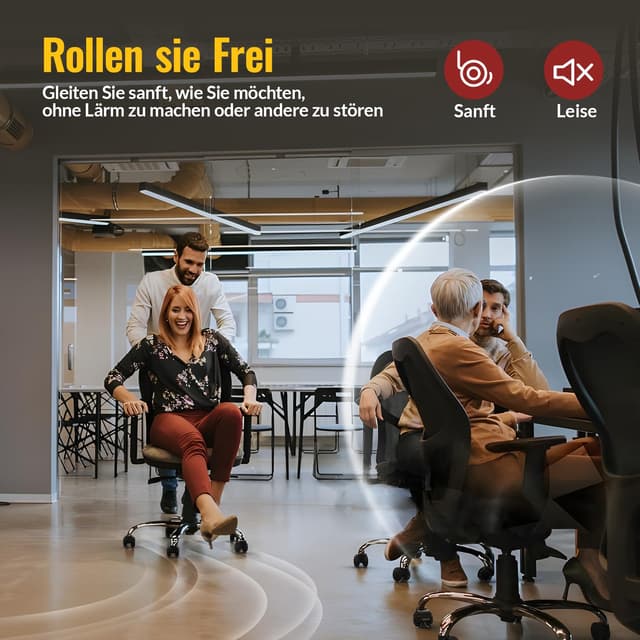 Thumbnail 5 de HOLKIE Bürostuhl Rollen 10 mm für 1KEA