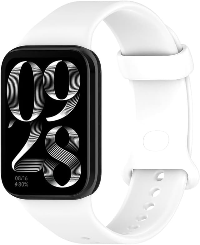 Detalle de BYISYUE Silicone Watch Strap for Redmi Watch 4/5 & Xiaomi Smart Band 8 Pro/9 Pro