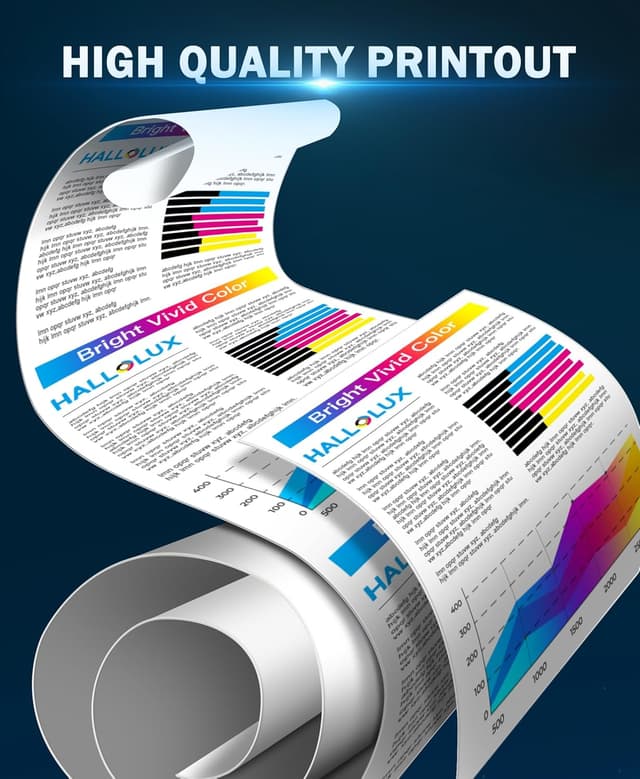 Detalle de HALLOLUX 604XL Ink Cartridges Multipack High Yield Compatible for Epson 604XL 604 XL for XP-2200 XP-2205 XP-3200 XP-3205 XP-4200 XP-4205 WF-2910DWF WF-2930DWF WF-2935DWF (Black Cyan Magenta Yellow)
HALLOLUX 604XL Ink Cartridges Multipack High…
